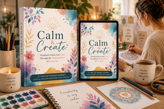 Calm & Create™|Transform Stress into Calm Through the Healing Power of Creativity.