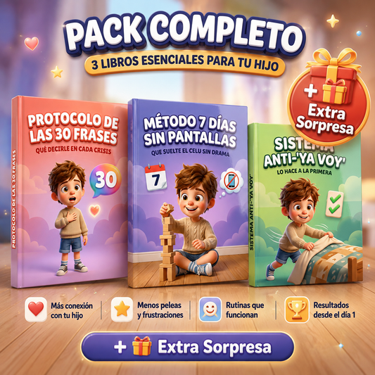 Pack Crecimiento Completo - Los 3 Libros de arriba juntos + 🎁 Sorpresa